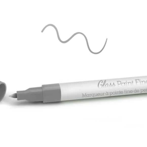 Glass Paint Fineliner Marker 3ml (Silver) - Picture 3 of 5